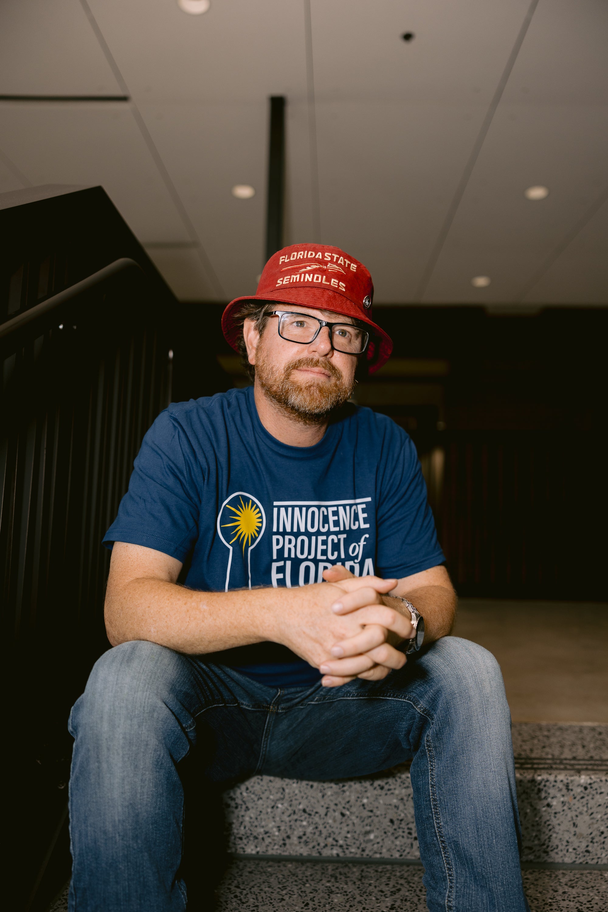IPF Logo Tee- Neptune Blue