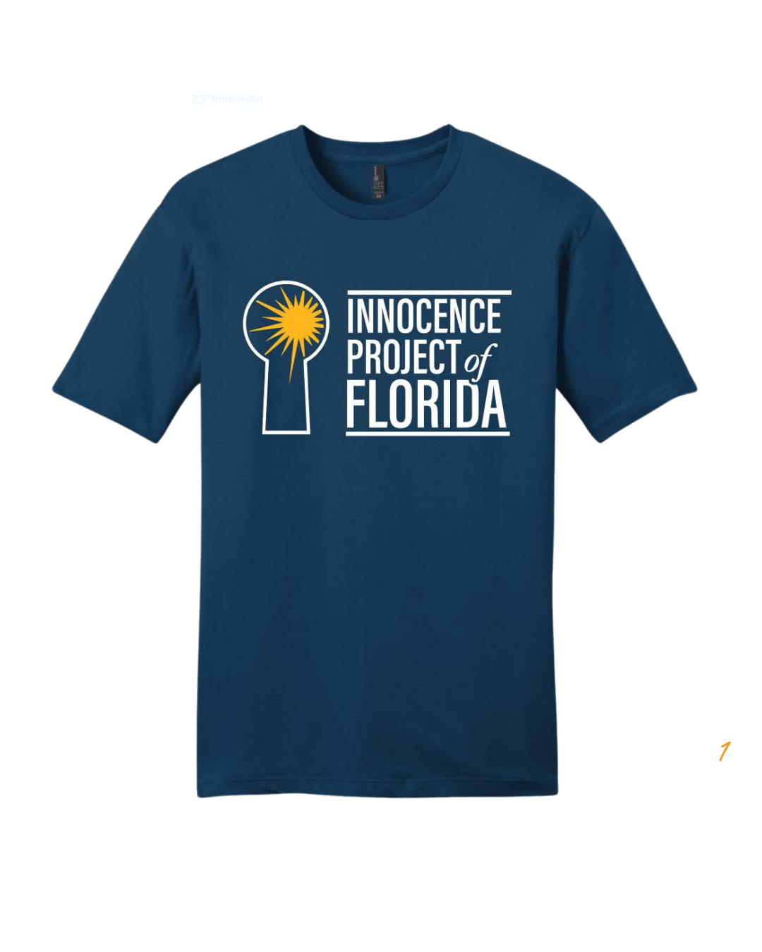 IPF Logo Tee- Neptune Blue