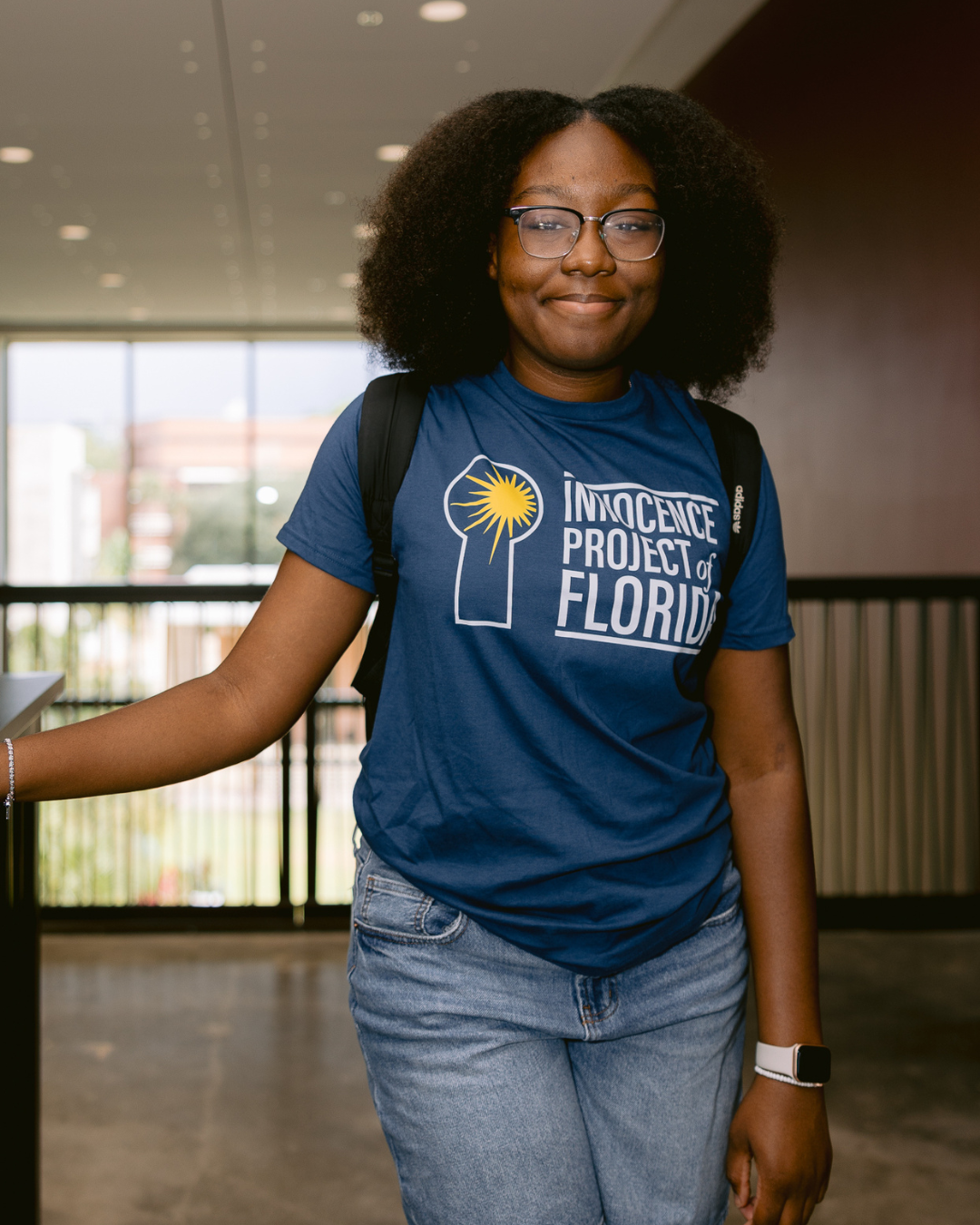 IPF Logo Tee- Neptune Blue